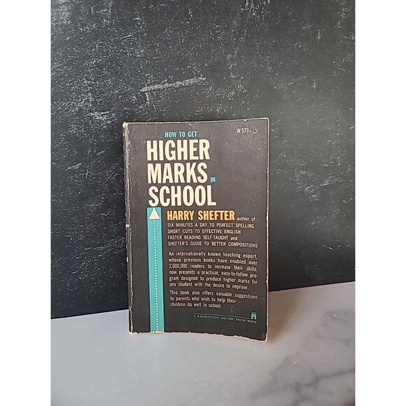 How To Get Higher Marks In School By Harry Shefter Paperback - Picture 1 of 10